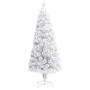 Artificial Christmas tree with white LED fiber optics 180 cm by vidaXL, Christmas trees - Ref: Foro24-328451, Price: 90,56 €,...