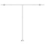 Toldo de pie retráctil manual azul y blanco 300x250 cm de vidaXL, Toldos - Ref: Foro24-3069496, Precio: 340,76 €, Descuento: %