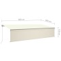 Retractable automatic awning with cream-colored 6x3 m blind by vidaXL, Awnings - Ref: Foro24-3069487, Price: 610,99 €, Discou...