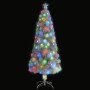 Árbol de Navidad artificial con LED blanco fibra óptica 210 cm de vidaXL, Arboles de navidad - Ref: Foro24-328452, Precio: 10...