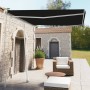 Toldo de pie retráctil manual gris antracita 300x250 cm de vidaXL, Toldos - Ref: Foro24-3069499, Precio: 340,76 €, Descuento: %