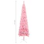 Pink slim Christmas tree 240 cm by vidaXL, Christmas trees - Ref: Foro24-329216, Price: 40,45 €, Discount: %