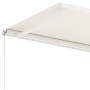 Cremefarbene manuell ausziehbare Fußmarkise 600 x 300 cm von vidaXL, Markisen - Ref: Foro24-3069597, Preis: 654,59 €, Rabatt: %