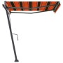 Orange and brown automatic standing awning 350x250 cm by vidaXL, Awnings - Ref: Foro24-3069730, Price: 485,45 €, Discount: %