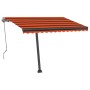 Orange and brown automatic standing awning 350x250 cm by vidaXL, Awnings - Ref: Foro24-3069730, Price: 485,45 €, Discount: %