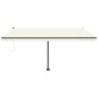 Toldo automático con LED y sensor de viento crema 450x300 cm de vidaXL, Toldos - Ref: Foro24-3069772, Precio: 622,99 €, Descu...