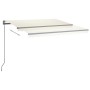 Toldo automático con LED y sensor de viento crema 450x300 cm de vidaXL, Toldos - Ref: Foro24-3069772, Precio: 622,99 €, Descu...