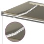 Toldo automático con LED y sensor de viento crema 450x300 cm de vidaXL, Toldos - Ref: Foro24-3069772, Precio: 622,99 €, Descu...