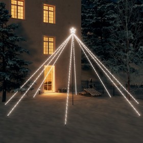 Indoor Christmas tree lights 800 LED cold white 5 m by vidaXL, Christmas trees - Ref: Foro24-328750, Price: 91,39 €, Discount: %