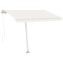 Cream automatic standing awning 300x250 cm by vidaXL, Awnings - Ref: Foro24-3069507, Price: 479,91 €, Discount: %