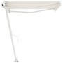 Cream automatic standing awning 300x250 cm by vidaXL, Awnings - Ref: Foro24-3069507, Price: 479,91 €, Discount: %