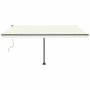 Toldo de pie automático crema 400x350 cm de vidaXL, Toldos - Ref: Foro24-3069827, Precio: 562,38 €, Descuento: %