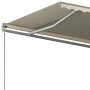 Toldo de pie automático crema 400x350 cm de vidaXL, Toldos - Ref: Foro24-3069827, Precio: 562,38 €, Descuento: %