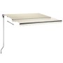 Toldo de pie automático crema 300x250 cm de vidaXL, Toldos - Ref: Foro24-3069707, Precio: 413,99 €, Descuento: %