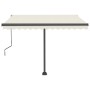 Toldo de pie automático crema 300x250 cm de vidaXL, Toldos - Ref: Foro24-3069707, Precio: 403,14 €, Descuento: %