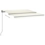 Toldo automático con LED y sensor de viento crema 450x350 cm de vidaXL, Toldos - Ref: Foro24-3069852, Precio: 725,41 €, Descu...