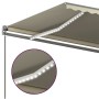 Toldo automático con LED y sensor de viento crema 450x350 cm de vidaXL, Toldos - Ref: Foro24-3069852, Precio: 725,41 €, Descu...