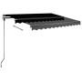 Manual retractable foot awning anthracite gray 350x250 cm by vidaXL, Awnings - Ref: Foro24-3069719, Price: 353,50 €, Discount: %