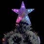 Artificial Christmas tree LED fiber optic white blue 240 cm by vidaXL, Christmas trees - Ref: Foro24-328459, Price: 168,04 €,...