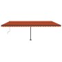 Orange and brown automatic standing awning 600x300 cm by vidaXL, Awnings - Ref: Foro24-3069810, Price: 691,35 €, Discount: %