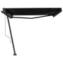 Anthracite gray automatic standing awning 450x350 cm by vidaXL, Awnings - Ref: Foro24-3069849, Price: 601,62 €, Discount: %