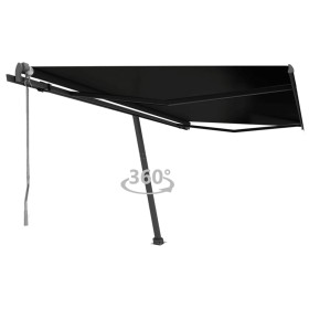 Automatic freestanding awning in anthracite grey, 400x350 cm. by vidaXL, Awnings - Ref: Foro24-3069829, Price: 578,99 €, Disc...