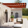 Toldo de pie retráctil manual naranja y marrón 300x250 cm de vidaXL, Toldos - Ref: Foro24-3069500, Precio: 334,87 €, Descuent...