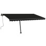 Toldo de pie manual retráctil gris antracita 400x350 cm de vidaXL, Toldos - Ref: Foro24-3069819, Precio: 521,89 €, Descuento: %