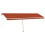 Orange and brown automatic standing awning 600x300 cm by vidaXL, Awnings - Ref: Foro24-3069610, Price: 647,97 €, Discount: %