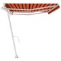 Orange and brown automatic standing awning 600x300 cm by vidaXL, Awnings - Ref: Foro24-3069610, Price: 647,97 €, Discount: %