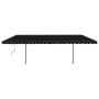 Manual retractable awning with anthracite gray poles 3.5x2.5 m by vidaXL, Awnings - Ref: Foro24-3070119, Price: 359,15 €, Dis...