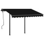 Automatic retractable awning with anthracite gray posts 3.5x2.5 m by vidaXL, Awnings - Ref: Foro24-3070129, Price: 483,23 €, ...