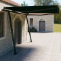 Toldo automático retráctil con postes gris antracita 4x3 m de vidaXL, Toldos - Ref: Foro24-3070149, Precio: 591,92 €, Descuen...