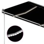 Manual retractable awning with anthracite LED 300x250 cm by vidaXL, Awnings - Ref: Foro24-3069704, Price: 357,10 €, Discount: %