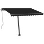 Toldo automático LED sensor de viento gris antracita 300x250 cm de vidaXL, Toldos - Ref: Foro24-3069714, Precio: 581,77 €, De...