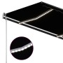 Toldo manual retráctil con LED gris antracita 4x3,5 m de vidaXL, Toldos - Ref: Foro24-3070224, Precio: 640,50 €, Descuento: %