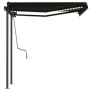 Toldo automático LED sensor de viento gris antracita 3,5x2,5 m de vidaXL, Toldos - Ref: Foro24-3070134, Precio: 583,49 €, Des...