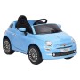 Fiat 500 blue electric ride-on car by vidaXL, Pedal or push vehicles - Ref: Foro24-80316, Price: 212,29 €, Discount: %