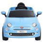 Fiat 500 blue electric ride-on car by vidaXL, Pedal or push vehicles - Ref: Foro24-80316, Price: 212,29 €, Discount: %