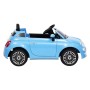 Fiat 500 blue electric ride-on car by vidaXL, Pedal or push vehicles - Ref: Foro24-80316, Price: 212,29 €, Discount: %