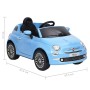 Fiat 500 blue electric ride-on car by vidaXL, Pedal or push vehicles - Ref: Foro24-80316, Price: 212,29 €, Discount: %