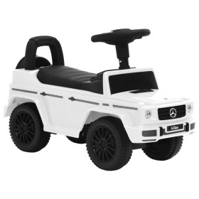 Coche para niños Mercedes Benz G63 blanco de vidaXL, Vehículos a pedales o para empujar - Ref: Foro24-80301, Precio: 70,99 €,...