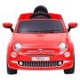 Fiat 500 red electric ride-on car by vidaXL, Pedal or push vehicles - Ref: Foro24-80315, Price: 264,97 €, Discount: %