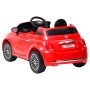 Fiat 500 red electric ride-on car by vidaXL, Pedal or push vehicles - Ref: Foro24-80315, Price: 264,97 €, Discount: %