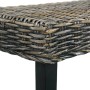 Kubu rattan and solid black mango wood bench 160 cm by vidaXL, Dining and kitchen benches - Ref: Foro24-285794, Price: 106,99...