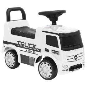 Coche para niños Mercedes Benz Truck blanco de vidaXL, Vehículos a pedales o para empujar - Ref: Foro24-80296, Precio: 62,61 ...