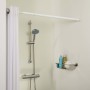 Sealskin Telescopic shower curtain rod white 80-130 cm by Sealskin, shower bars - Ref: Foro24-436881, Price: 23,07 €, Discoun...