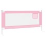 Barandilla de seguridad cama de niño rosa tela 190x25 cm de vidaXL, Barandillas de seguridad - Ref: Foro24-10205, Precio: 59,...