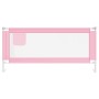 Safety railing child's bed pink fabric 200x25 cm by vidaXL, Safety railings - Ref: Foro24-10206, Price: 70,37 €, Discount: %