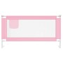 Child's bed safety rail pink fabric 160x25 cm by vidaXL, Safety railings - Ref: Foro24-10203, Price: 40,45 €, Discount: %